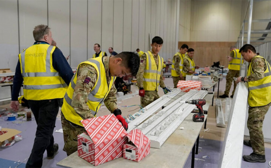 London thành lập bệnh viện dã chiến điều trị cho các bệnh nhân nhiễm nCoV