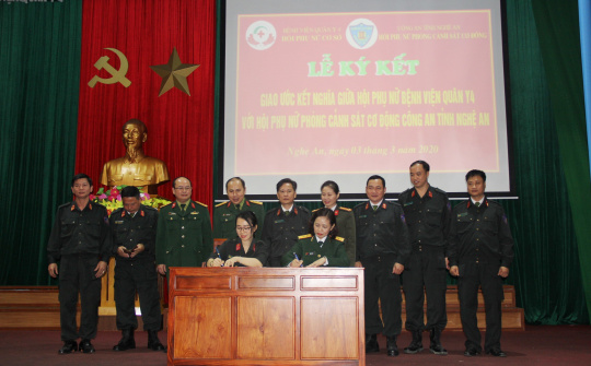 Bệnh viện Quân y 4 tổ chức nhiều hoạt động kỷ niệm 110 năm ngày Quốc tế Phụ nữ