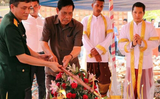 Đài hữu nghị Việt Nam - Campuchia: Biểu tượng của sự đoàn kết, thắt chặt tình hữu nghị giữa 2 dân tộc