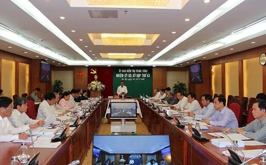 UBKT Trung ương xem xét, thi hành kỷ luật một số tổ chức, cá nhân