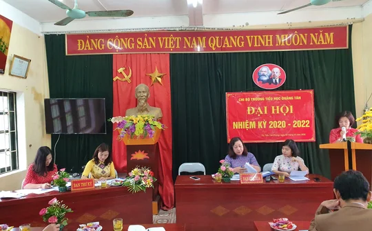 Thanh Hóa: Đảng bộ Thị trấn Tân Phong làm tốt công tác Đại hội Chi bộ