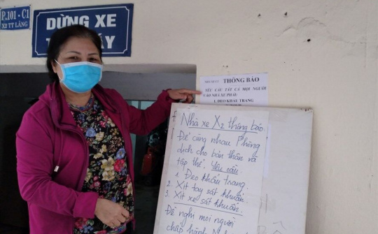 Lan tỏa thói quen phòng chống dịch