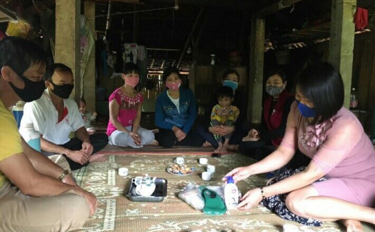 Thanh Hóa: Trường Mầm non Điền Trung, huyện Bá Thước, chung tay cùng người nghèo phòng chống Covid-19