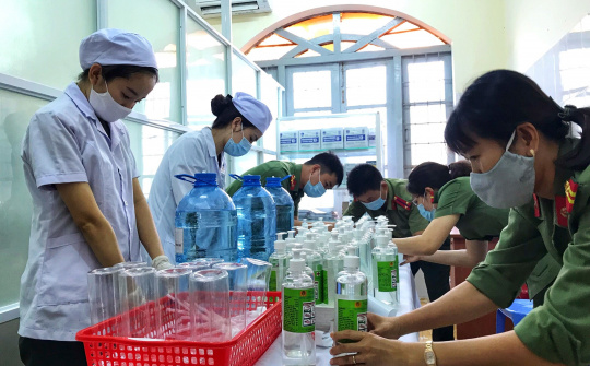 Sáng kiến hay giữa mùa dịch của Phòng Hậu cần Công an Phú Yên