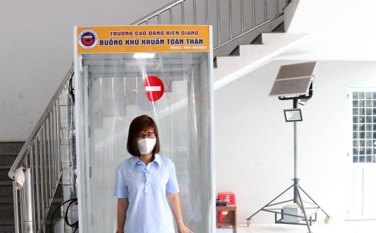 Kiên Giang sáng chế các sản phẩm góp phần phòng, chống dịch