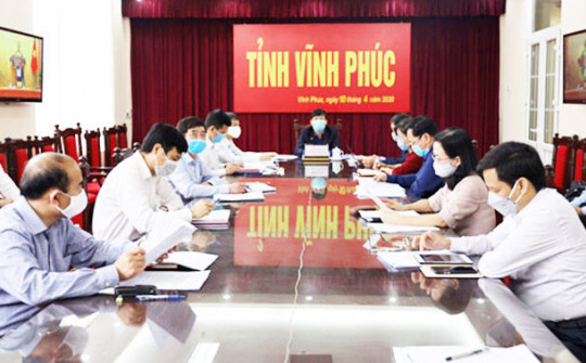 Vĩnh Phúc: Chỉ đạo của Chủ tịch UBND tỉnh sau Hội nghị trực tuyến toàn quốc của Chính phủ