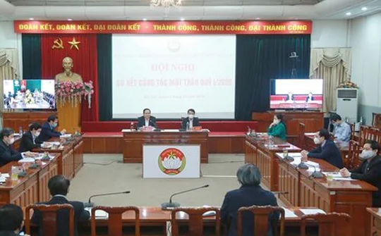Hội nghị trực tuyến triển khai nhiệm vụ công tác mặt trận quý II/2020