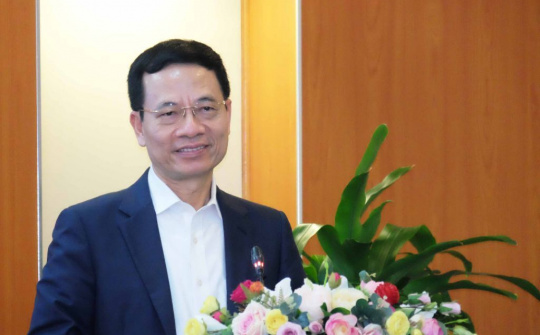 Bộ trưởng Nguyễn Mạnh Hùng giữ chức Chủ tịch Hội Hữu nghị Việt Nam - Ấn Độ