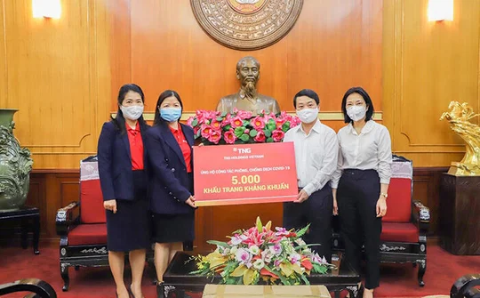TNG Holdings Vietnam đồng hành cùng cuộc chiến chống Covid-19