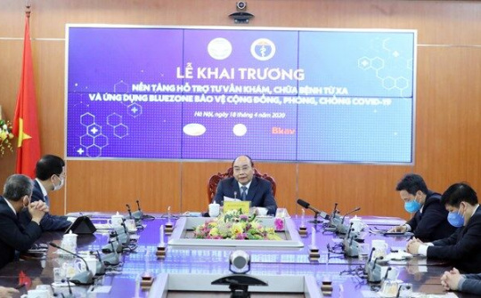 Khai trương 2 sản phẩm công nghệ giúp phòng chống COVID-19