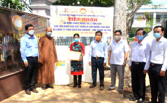 Sóc Trăng: Hỗ trợ “cấp tốc” người dân bị hạn mặn xâm nhập