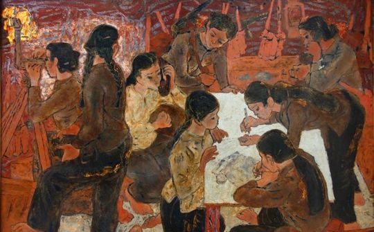 Bảo tàng Mỹ thuật Việt Nam giới thiệu chùm tác phẩm đặc sắc về kháng chiến chống Mỹ