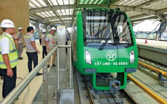 Thành lập Tổ công tác về Dự án đường sắt Cát Linh-Hà Đông