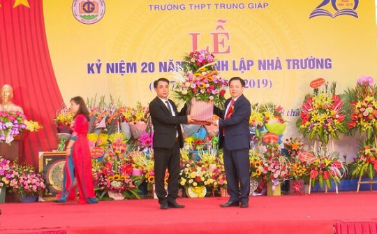 Trường THPT Trung Giáp giai đoạn 2015-2020: Tự hào nửa thập kỷ xây dựng và phát triển