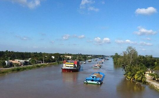 Đầu tư 5.786 tỷ đồng phát triển 2 hành lang đường thủy và logistics khu vực phía Nam