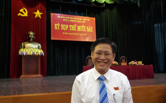 Bà Rịa - Vũng Tàu có tân Phó Chủ tịch
