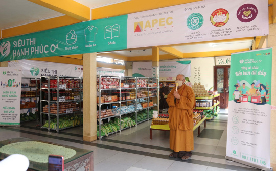 TP.HCM - Siêu thị 0 đồng tại chùa Vĩnh Nghiêm