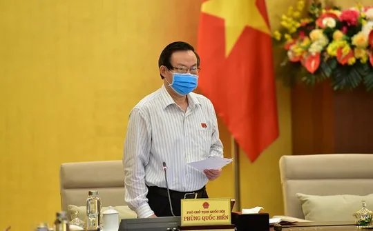 Ủy ban Thường vụ Quốc hội cho ý kiến về chương trình xây dựng luật, pháp lệnh