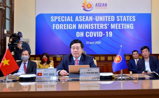 ASEAN và Hoa Kỳ họp trực tuyến ứng phó đại dịch