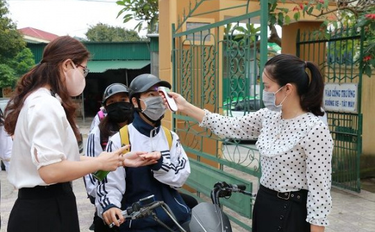 Các điều kiện đảm bảo an toàn để phòng, chống dịch Covid-19 trong trường học