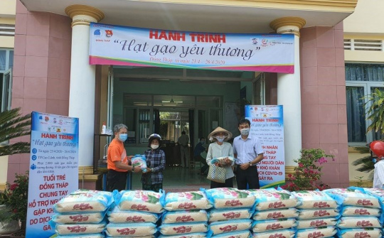 Đồng Tháp: Hành trình hạt gạo yêu thương nối vòng tay lớn
