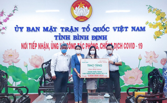 Tập đoàn Hưng Thịnh hỗ trợ các Y, Bác sĩ  tại các tỉnh Miền Trung, Tây Nguyên