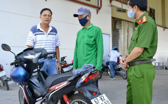 Công an hỗ trợ mưu sinh cho người lao động khó khăn