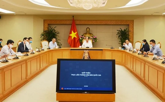 Kết nối, liên thông văn bản điện tử với các tổ chức chính trị-xã hội