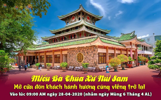 Khách Sạn Bến Đá Núi Sam mở cửa phục vụ khách đến viếng miếu bà chúa xứ Núi Sam