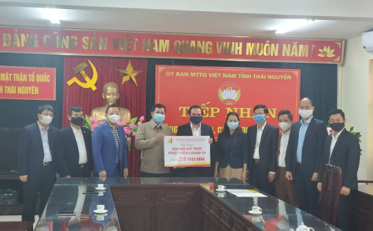 Thái Nguyên: Tiếp nhận hơn 18 tỷ đồng ủng hộ công tác phòng, chống dịch Covid-19
