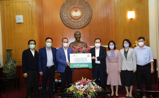 Ciputra Hanoi ủng hộ 5 tỷ đồng phòng, chống dịch COVID-19