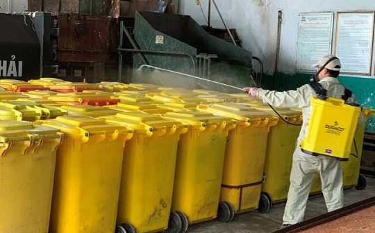 Quản lý chặt chất thải y tế để phòng, chống dịch COVID-19