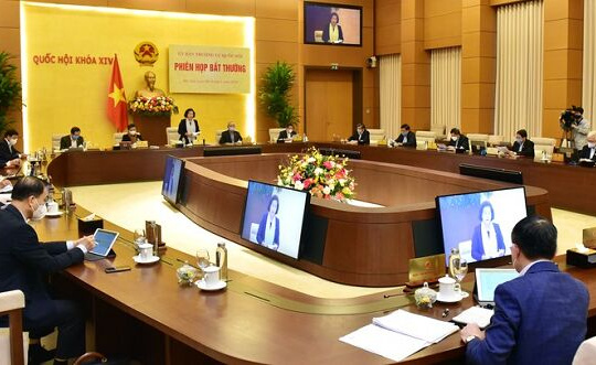 Ủy ban Thường vụ Quốc hội họp phiên bất thường, xem xét hỗ trợ nhân dân