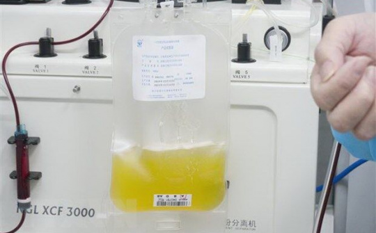 Huyết tương người khỏi bệnh có tác dụng trong điều trị COVID-19