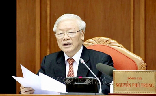 Phát biểu của Tổng Bí thư, Chủ tịch nước Nguyễn Phú Trọng khai mạc Hội nghị Trung ương 12