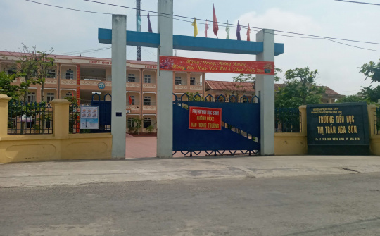 Trường Tiểu học Thị trấn Nga Sơn: Nơi ươm mầm trí tuệ