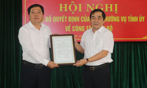 Thái Bình điều động, bổ nhiệm các lãnh đạo chủ chốt