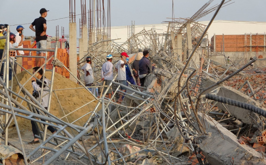 Đồng Nai: Sập công trình khiến 10 người tử vong