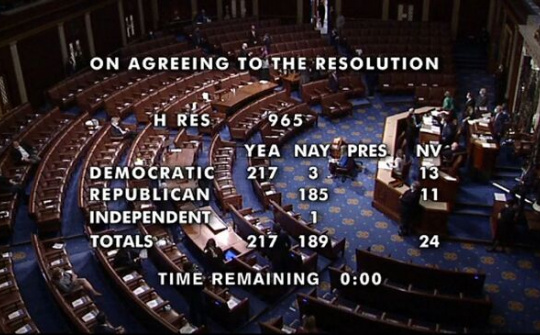 Hạ viện Mỹ thông qua quyết định chưa từng có tiền lệ vì Covid-19