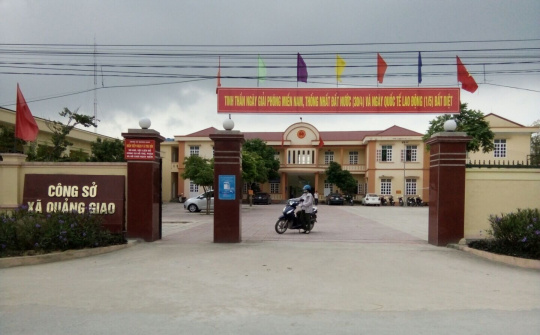 Thanh Hóa: Quảng Giao hướng đến chuẩn Nông thôn mới nâng cao và Nông thôn mới kiểu mẫu