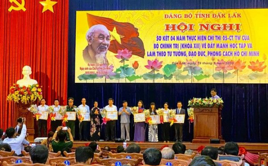 Đắk Lắk: Kết quả sau 04 năm thực hiện Chỉ thị số 05-CT/TW của Bộ Chính trị