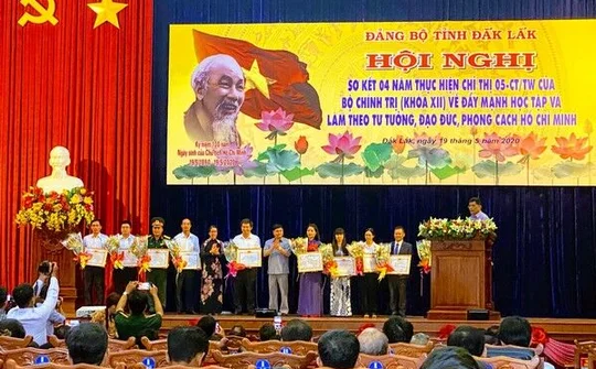 Đắk Lắk: Kết quả sau 04 năm thực hiện Chỉ thị số 05-CT/TW của Bộ Chính trị