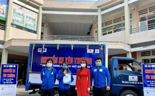 Chuyến xe yêu thương, chung tay vượt qua đại dịch