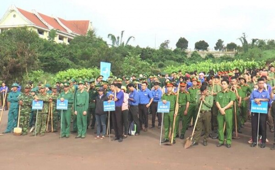 Đắk Nông: Trồng cây nhớ Bác Hồ, nhân kỷ niệm ngày sinh của Người 19/5/1890 – 19/5/2020