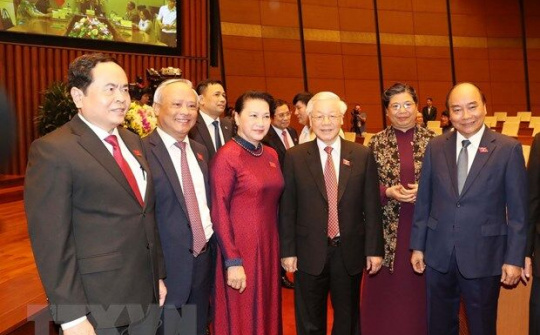 Khai mạc Kỳ họp thứ 9, Quốc hội khóa XIV