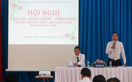 Trường Tiểu học – THCS - THPT Nam Sài Gòn: Luôn sẵn sàng đáp ứng kỳ vọng của xã hội