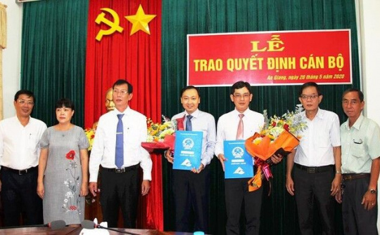 An Giang: Bổ nhiệm 2 Phó Giám đốc Sở