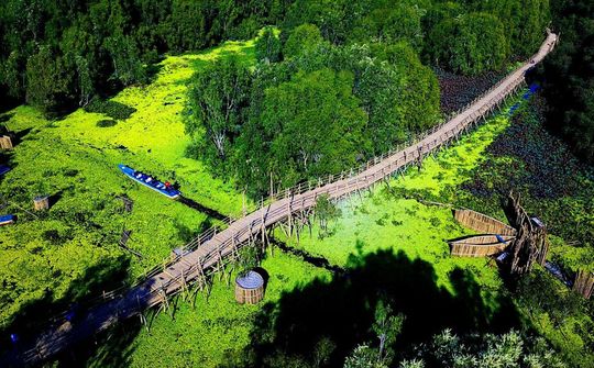 Về An Giang khám phá “Vạn lý Trường cầu”