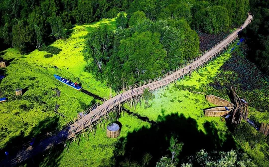 Về An Giang khám phá “Vạn lý Trường cầu”