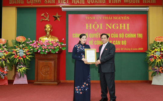 Thái Nguyên có tân Bí thư Tỉnh ủy